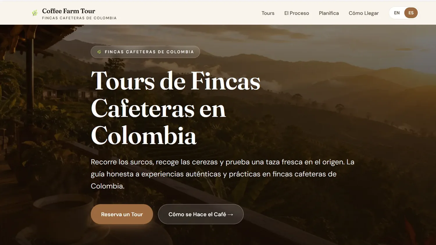 Captura de Coffee Farm Tour